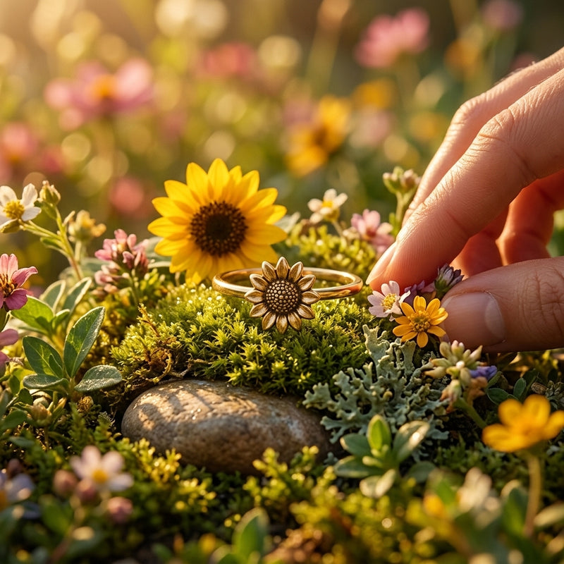 Ring Sunflower - DIA & Co