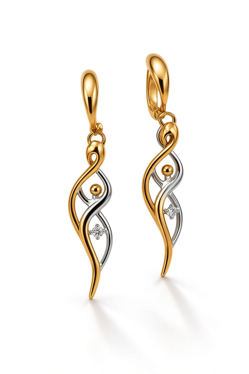 Earring - Beauty Thought - Gemini Dia & Co Jewelry