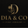 Dia & Co. Unique and sophisticated jewelry logo