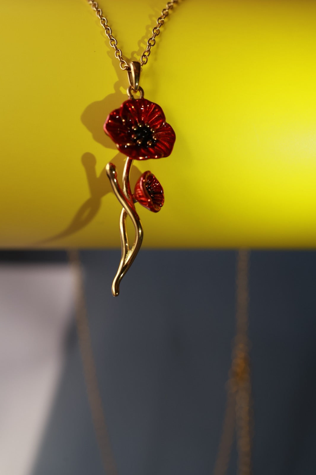 Necklace "Eternal Poppy" - Dia & Co Jewelry